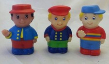 One World Toys 3pc Lot Little "Eddie" " Antonio""Jacques" Rare HTF Vintage LQQK