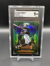 2022 Panini Chronicles Certified Rodolfo Castro # 3/5 RC SGC 9 Mirror Green #31