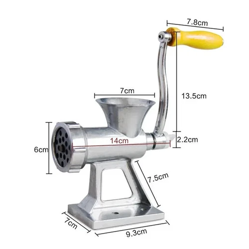 Heavy Duty Meat Grinder Mincer Stuffer Manual Sausage Filler Sauce Maker Machine - Picture 3 of 12