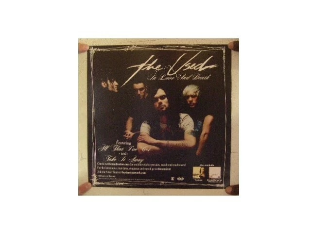 The Used Poster In Love And Death Two Sided - Image 2 of 2