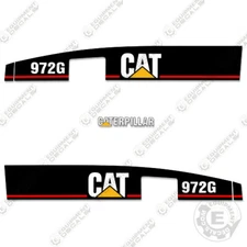 Fits Caterpillar 972G Decal Kit Front End Loader Equipment Decals 972 G Series 1