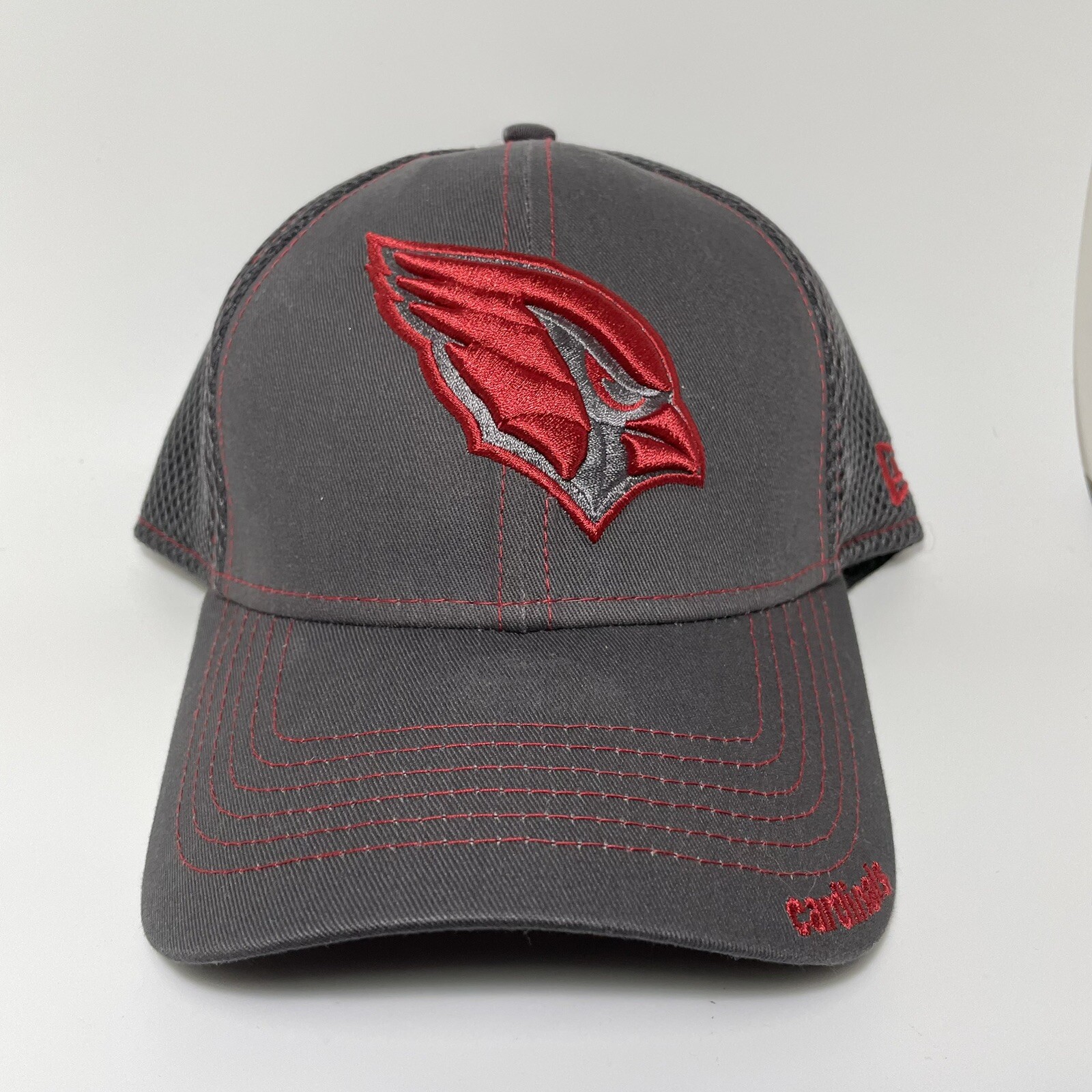 New Era Fitted 39Thirty Arizonia Cardnials Baseball Dad Hat Size Medium - Large