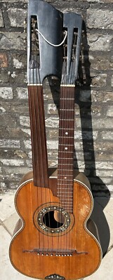 double-neck  vienna guitar