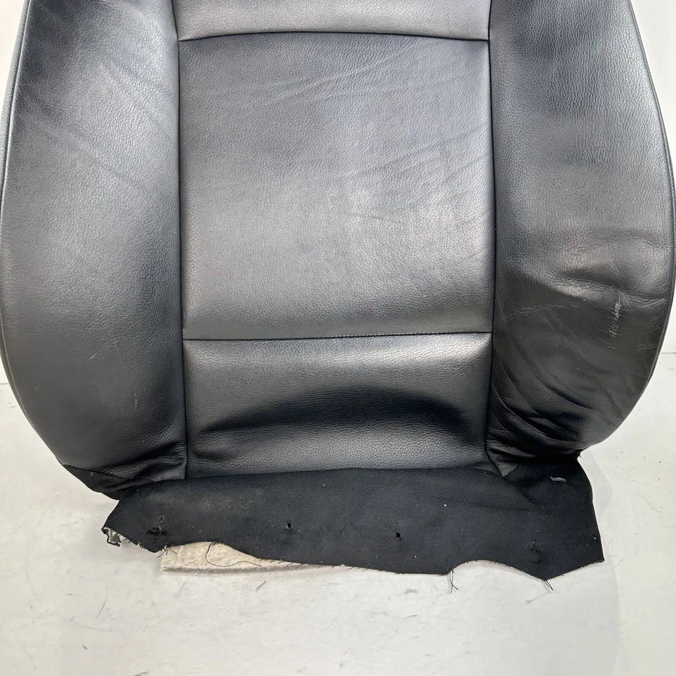 BMW F07 535i 2011 2012 2013 10 vías asiento delantero derecho respaldo superior cojín OEM Foto 3 de 4