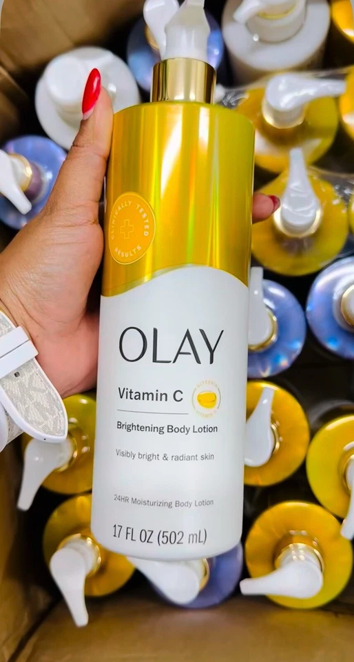 Olay Vitamin C Hydrating & Brightening Body Lotion 502ml