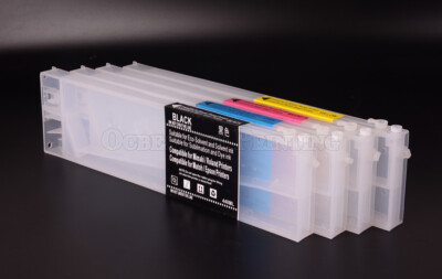 4PC ECO-SOL MAX Refillable Ink Cartridge For Roland VersaStudio BN-20 Printer