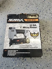 Brand New!! NUMAX #SP123 1" Pinner Fastener 23:GA Nailer W/ Dust Cap
