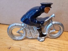 VERY NICE 1930s BARCLAY 93 LEAD DIME STORE POLICE MOTORCYCLIST