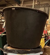 Vintage Large Cast Iron Handled Cauldron 