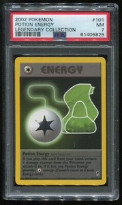 Pokemon Legendary Collection Potion Energy Uncommon #101 PSA 7 Near Mint POP 3