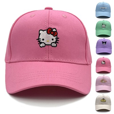 Katze Basecap Kinder Mädchen Baseball Cap Baseballkappe Baseballmütze Freizeit