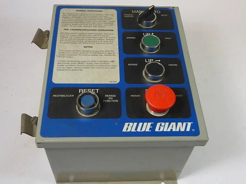 Blue Giant Dock Leveler Manual