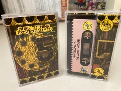 King Gizzard & The Lizard Wizard music to think too Demos V. 5 Cassette Tape NEW