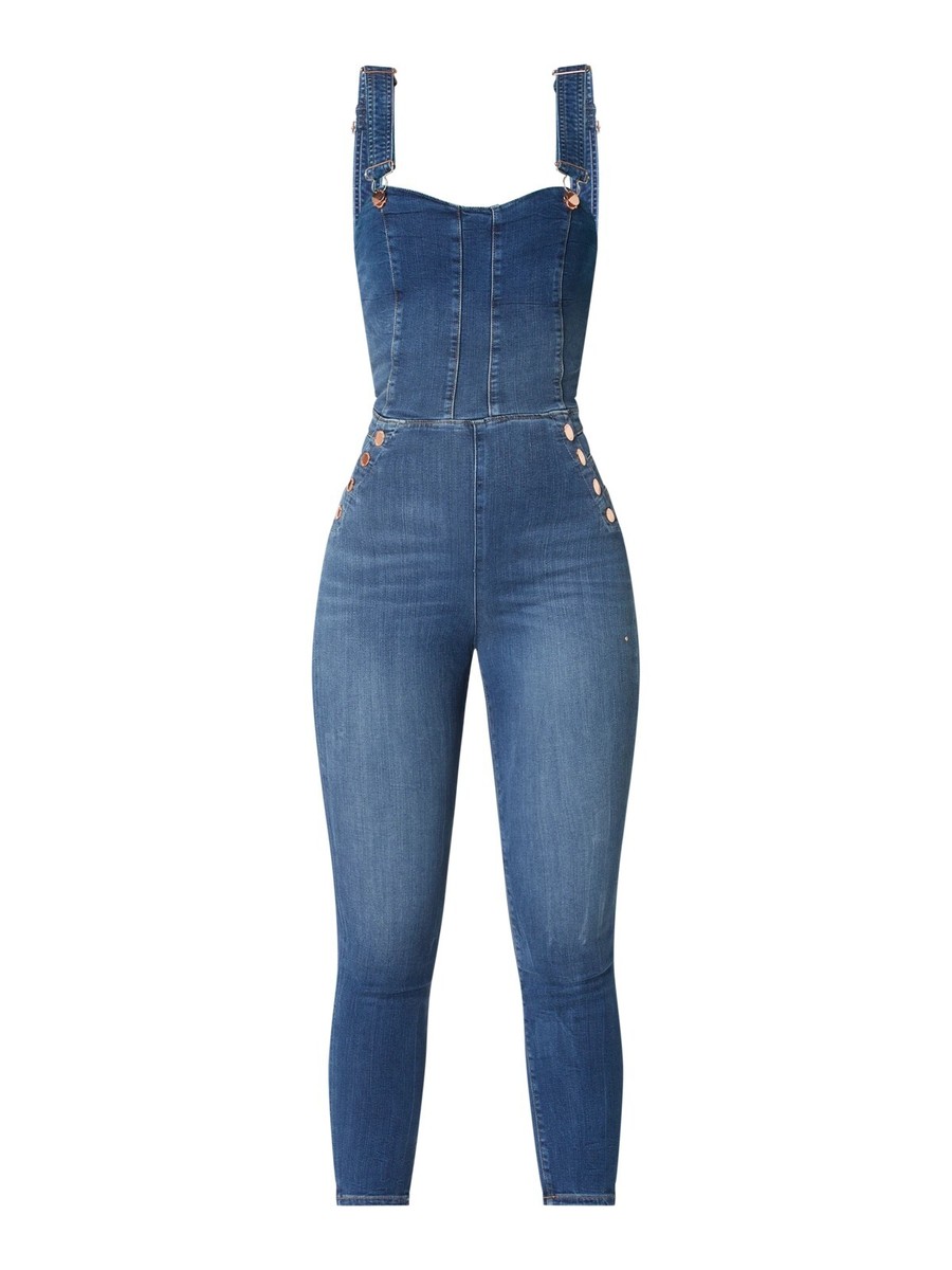 Guess Super skinny fit denim Rosemary jumpsuit Size 25