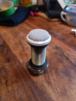 Audio-Technica ES945 Grenzflächen-Kondensatormikrofon Mikro WEISS