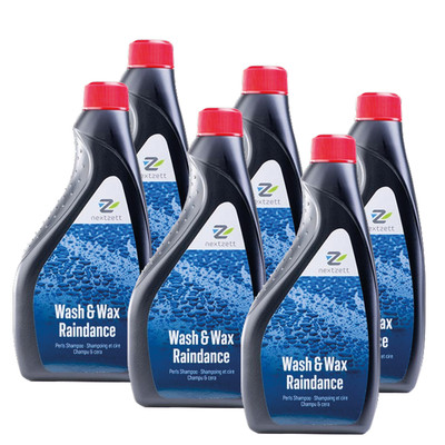 6x Nextzett (ehem. Einszett 1Z) Wash & Wax Raindance 500ml 