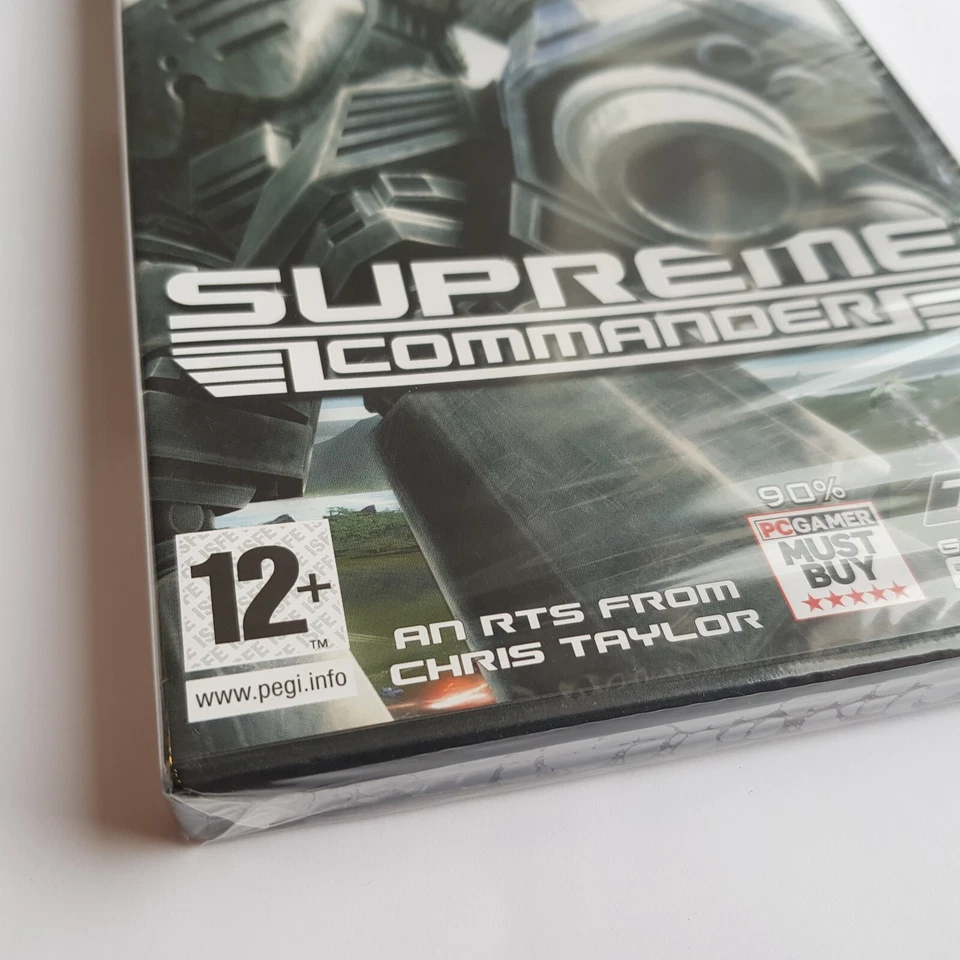 Supreme Commander PC DVD ROM Video Game Windows RTS Chris Taylor sealed - Image 4 of 4