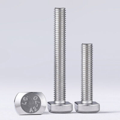 T-Nut Bolzen Hammer Kopf Schrauben 304(A2) Edelstahl M5 M6 M8 M10 M12 Metrisch