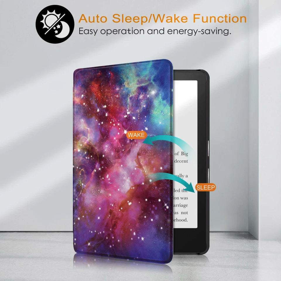 Funda inteligente Auto Sleep/Wake para Amazon Kindle Paperwhite 7" 12ª generación 2024 Foto 4 de 4