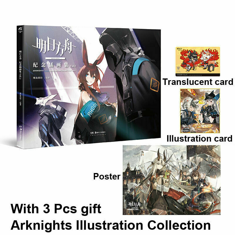 Game Arknights Illustration Collection Art Book Original Painting