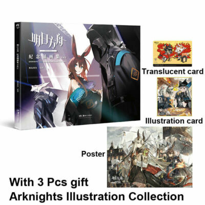Game Arknights Illustration Collection Art Book Original Painting