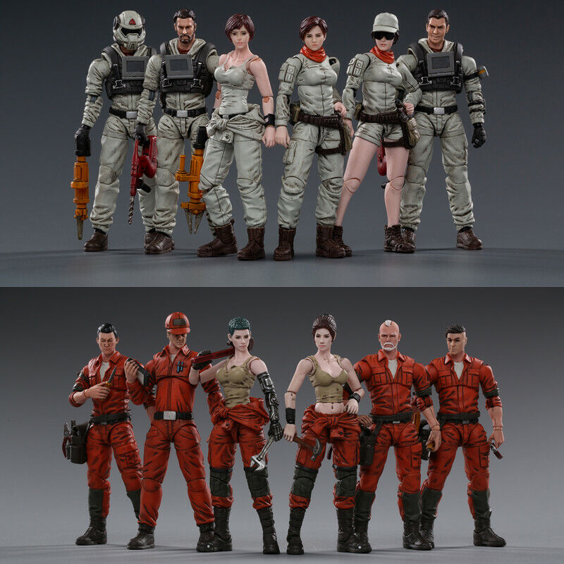 JOYTOY 1/18 3.75Inch Action Figure Mech Maintenance Team A JOYTOY 1/18 3.75Inch Action Figure Mech Maintenance Team A