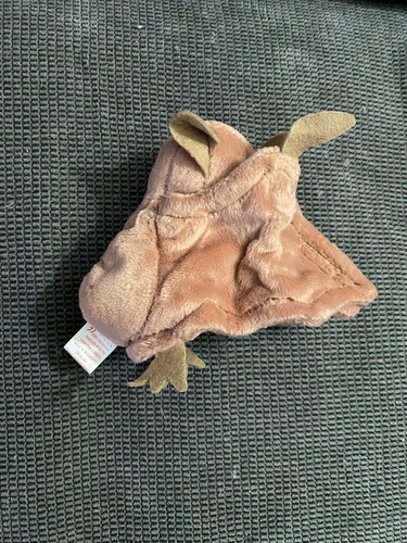 RARE 1996 Ty Beanie Babies "Batty" the Brown Bat with tag error  - Bild 2 von 5