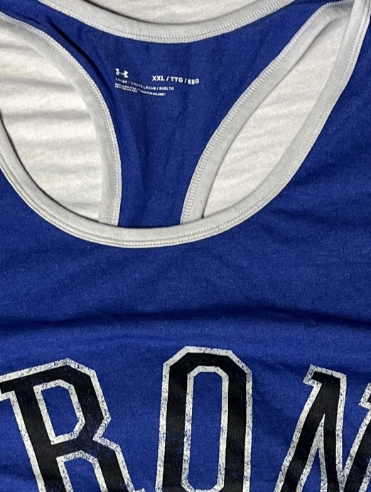 Camiseta sin mangas Under Armour Project Rock Iron Athletics para hombre talla 2XL camiseta muscular Foto 3 de 4