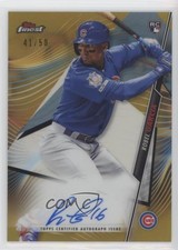 2020 Topps Finest Finest Auto Gold Refractor 41/50 Robel Garcia #FA-RG Auto 1p5