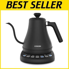 Electric Gooseneck Kettle with 5 Temperature Contr