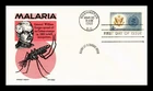 DR JIM STAMPS US COVER MALARIA ERADICATION FIRST DAY ISSUE KEN BOLL CACHET CRAFT