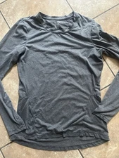 Reebok M Basic Active Top LS Thumbholes 