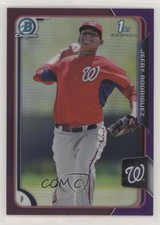 2015 Bowman Chrome Prospects Purple Refractor /250 Jefry Rodriguez #BCP205 2p7