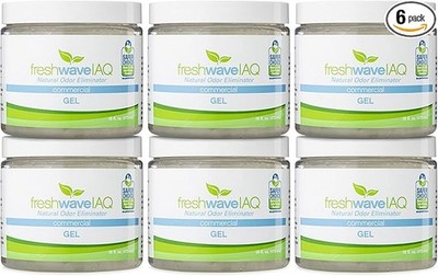 Fresh Wave IAQ Commercial Odor Eliminating Gel 16 oz Pack of 6
