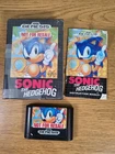 Sonic the Hedgehog Sega Genesis Not For Resale CIB Complete Case Manual 1991