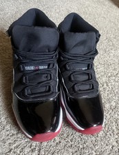 Jordan Air Jordan 11 Retro Bred Black Red 2019 378037-061 Men's