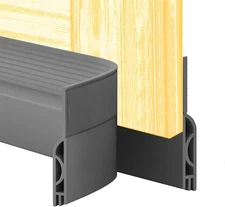 Door Draft Stopper Door Sweep Bottom Weather Stripping Doors Seal Draft Guard
