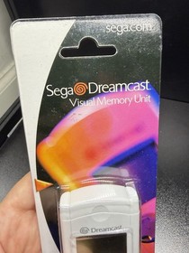 SEGA Dreamcast Controller OEM MK-50100 (GRAY) & Memory VMU Brand NEW! 1st Gen