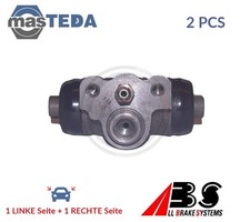 72857 RADBREMSZYLINDER TROMMELBREMSE HINTEN ABS 2PCS FÜR CITROËN C-ZERO C-ZERO