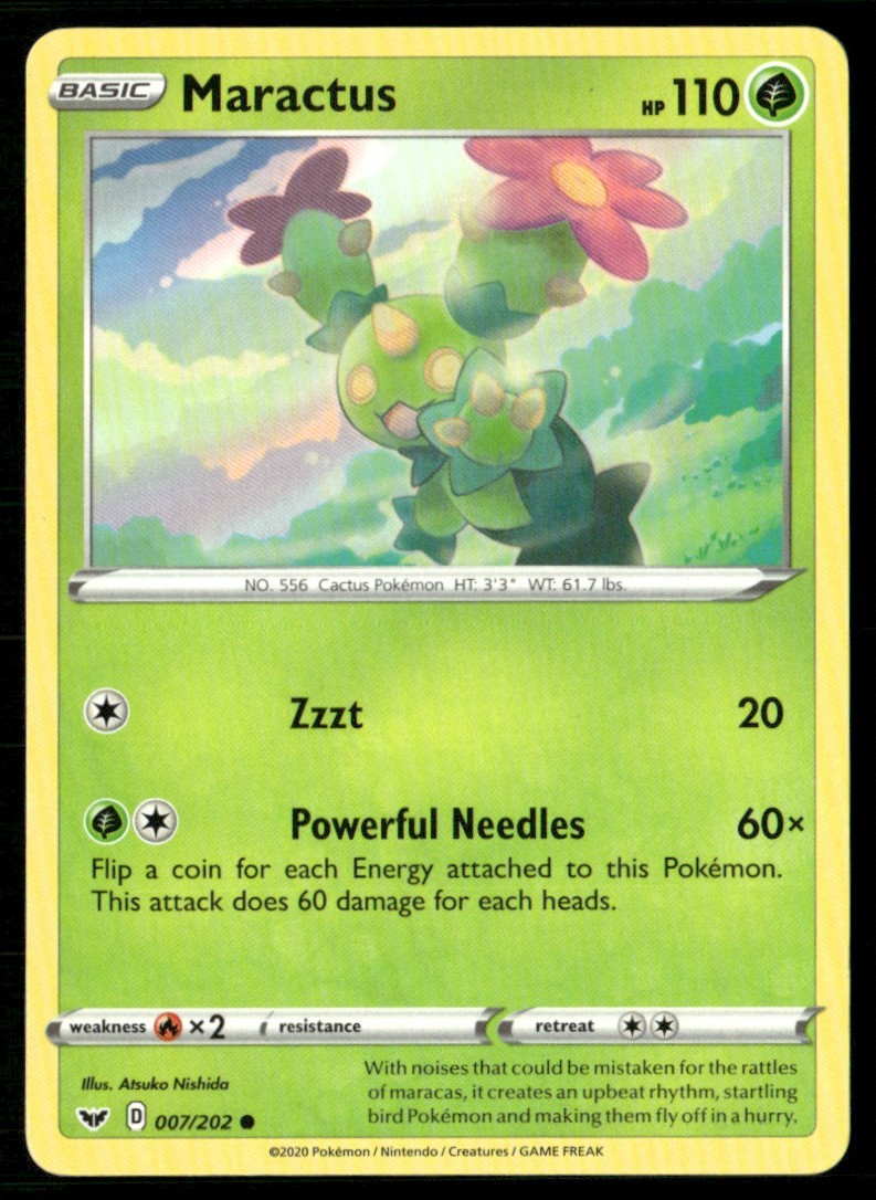 2020 Sword & Shield Maractus Basic/Common #7