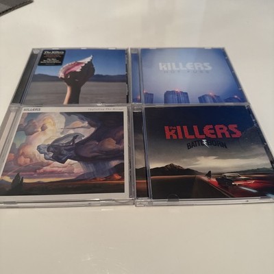 Killers 4 cd Bundle-battle born-hot fuss-imploding the mirage-wonderful wonderfu