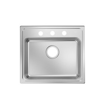 PROFLO PFSR2219553 Bealeton 22" Compliant Drop In Single Basin - Stainless Steel