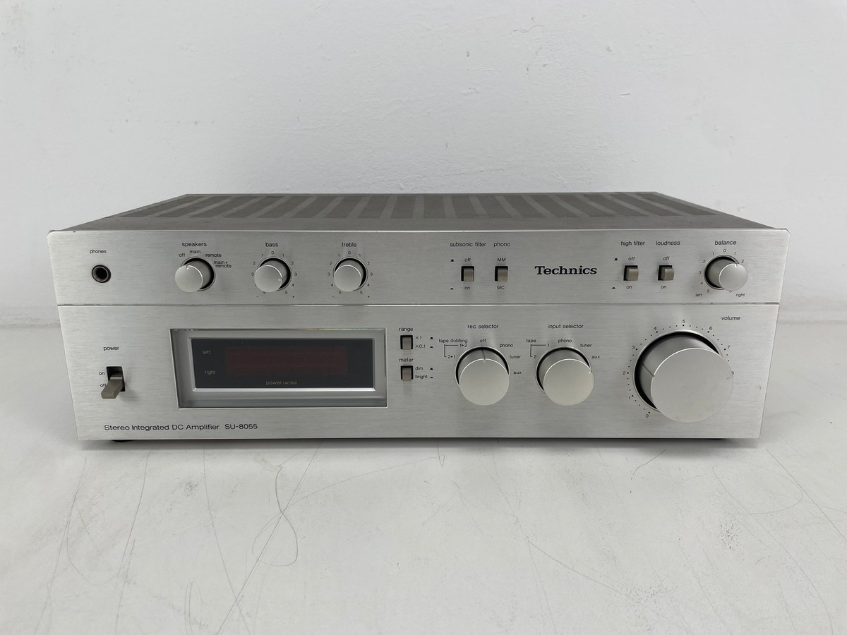 Technics - SU-8055 - Stereo Integrated Amplifier - 120V - Fully Technics - SU-8055 - Stereo Integrated Amplifier - 120V - Fully