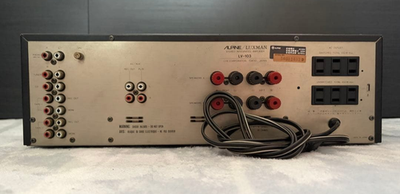 ALPINE LUXMAN LV-103u Vacuum tube integrated amplifier AC100V 50Hz