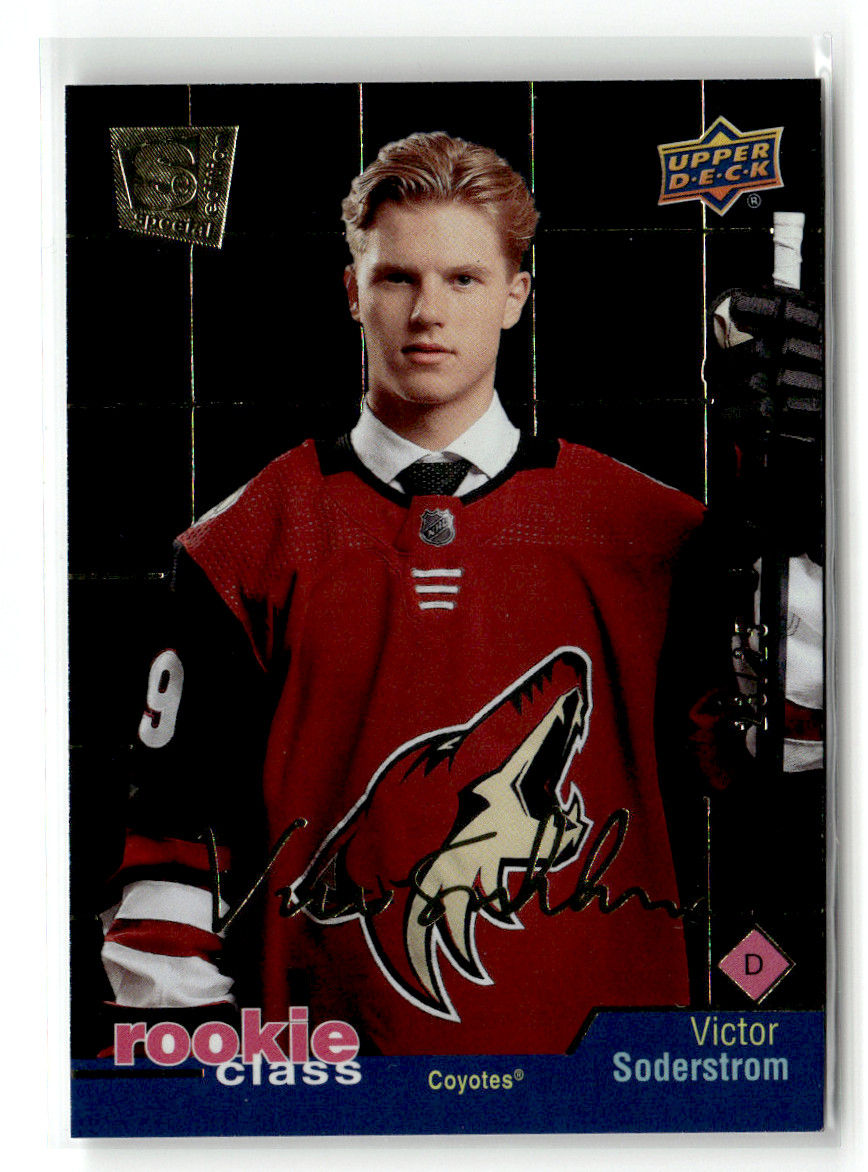 2020-21 Upper Deck - Victor Soderstrom - Rookie Class Gold /25 #RC-17 (RC)