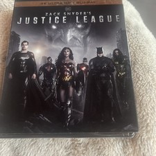 Zack Snyder's Justice League (2021) 4K UHD/Blu-Ray w/ Slipcover - BRAND NEW