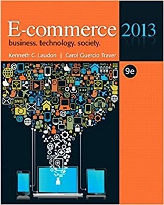 E-Commerce 2013 Paperback Carol Guercio, Laudon, Kenneth C. Trave