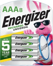 Energizer Rechargeable AAA Batteries, Recharge Universal Triple A Battery...