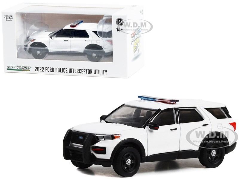 Greenlight Ford Utility Police Interceptor 2022 1:64 43004