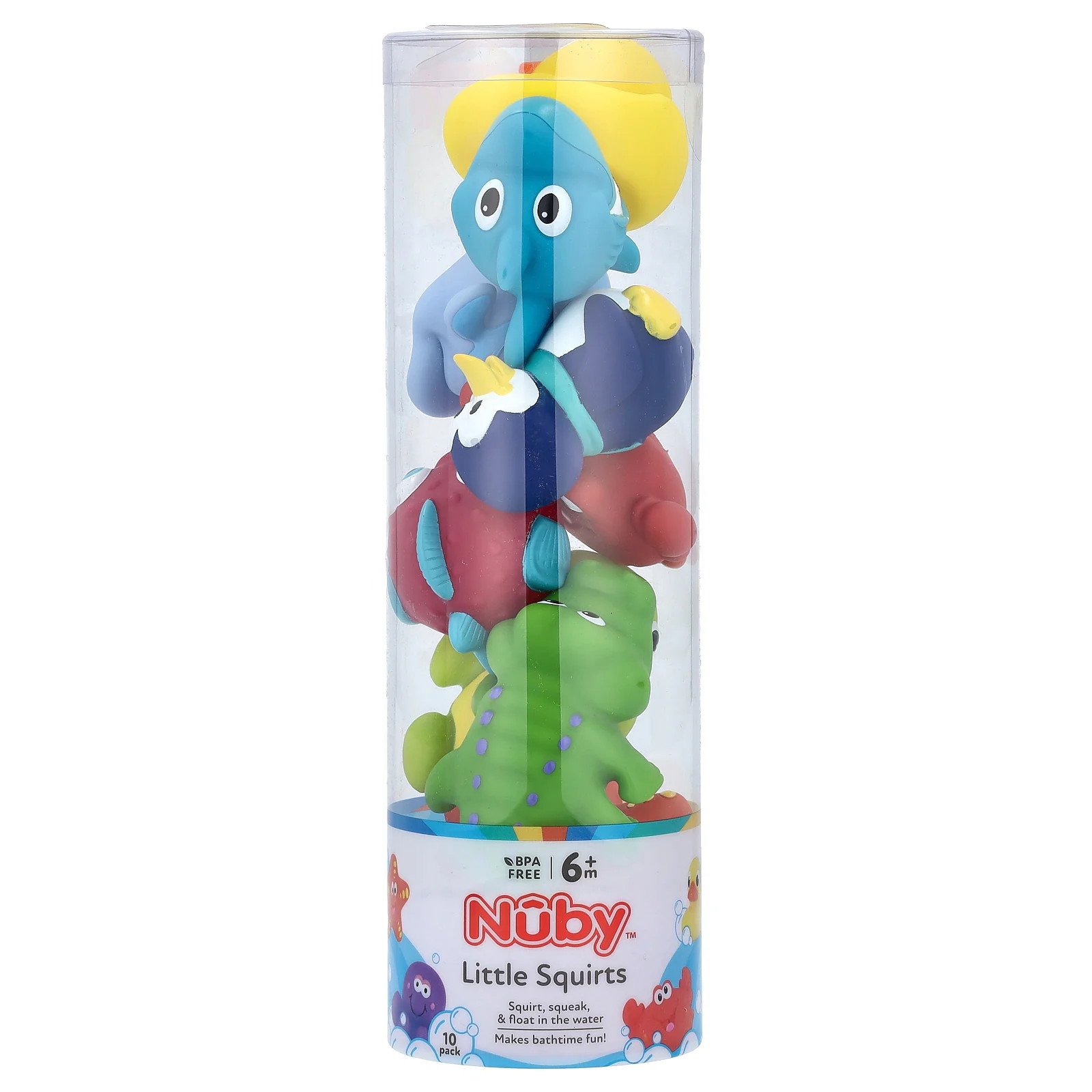 Little Squirts, 6+ Months, 10 Pack